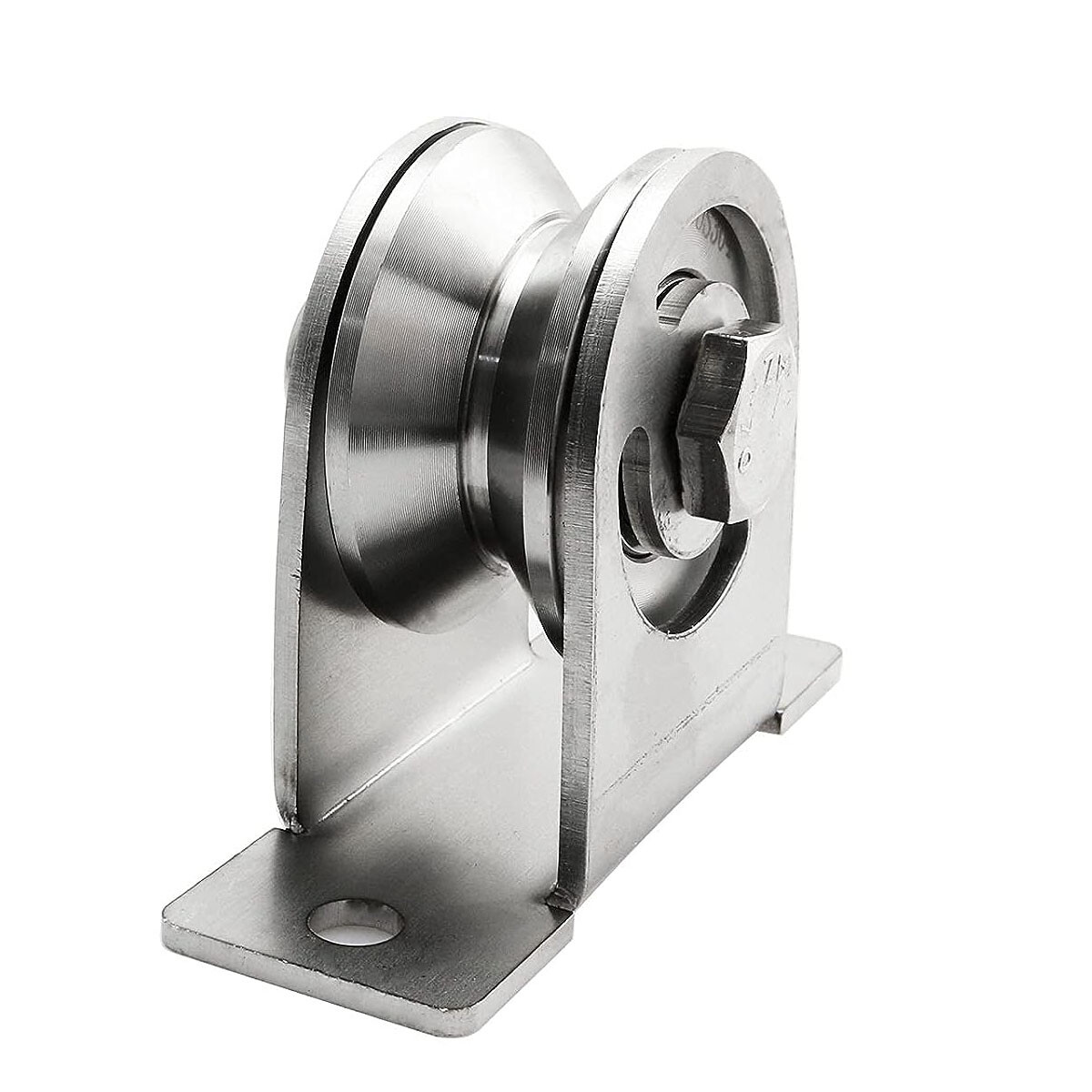 Heyous V/U Groove Track Sliding Gate Groove Roller Wheel Heavy Duty Pulley Wheel
