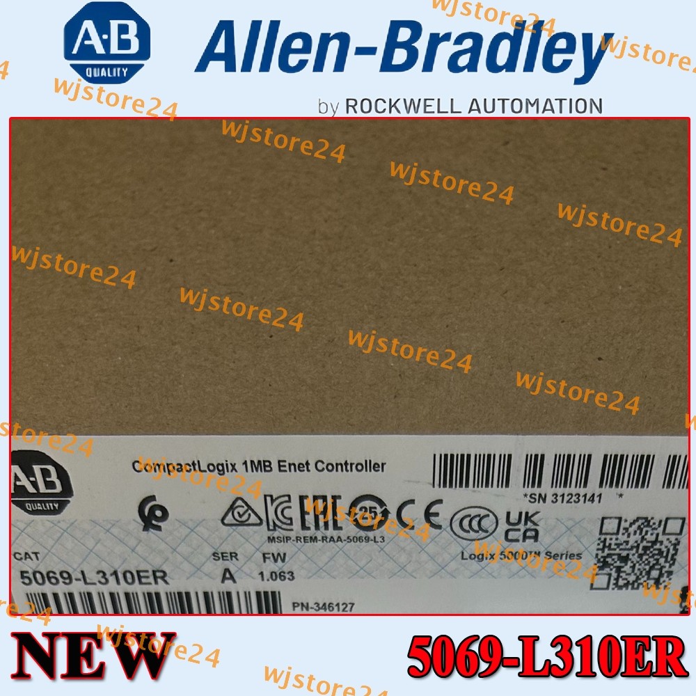 AB 5069-L310ER /A CompactLogix 1MB Controller 2022 New Factory Sealed TX