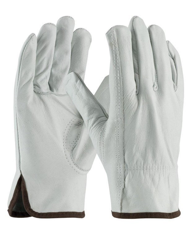 12 Pairs PIP 68-163/M Top Grain Cowhide leather Drivers Gloves Keystone Thumb