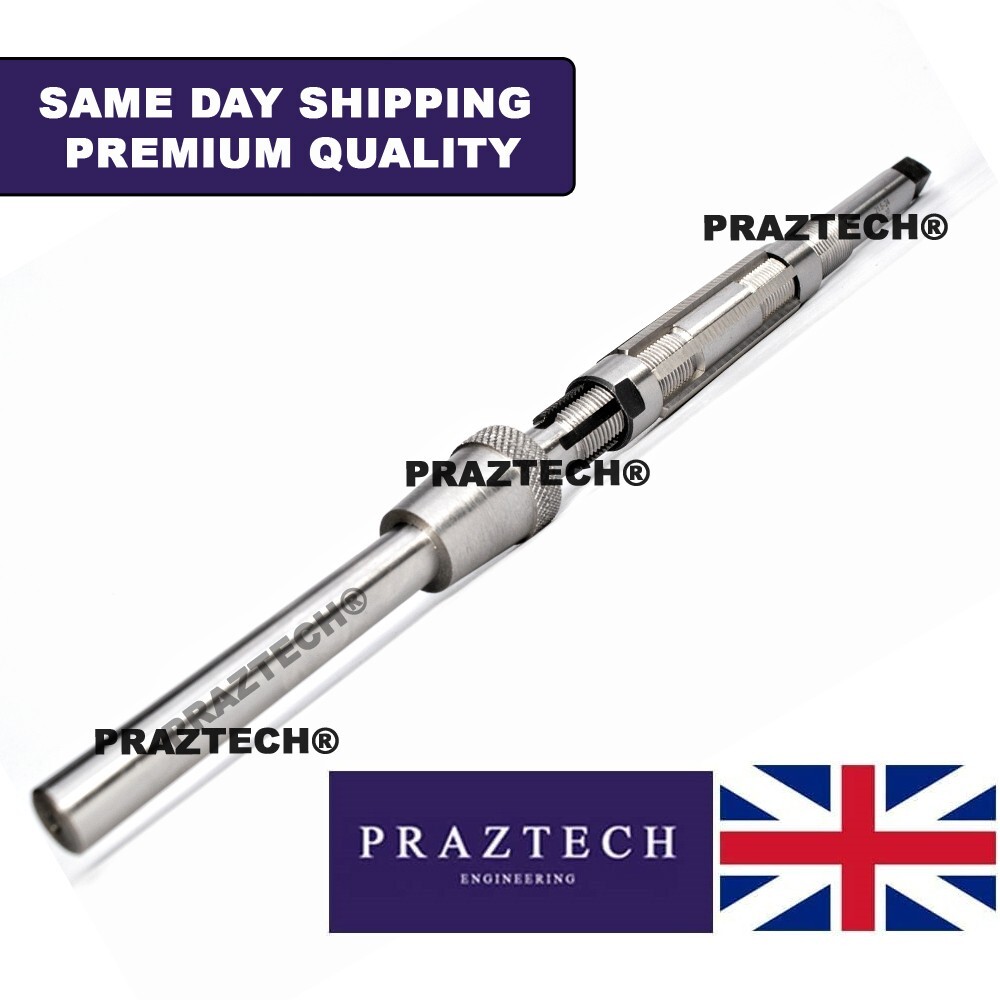 H16 – 46mm to 56.35mm HSS SOLID PILOT Adjustable Hand Reamer KING PIN REPAIR USA