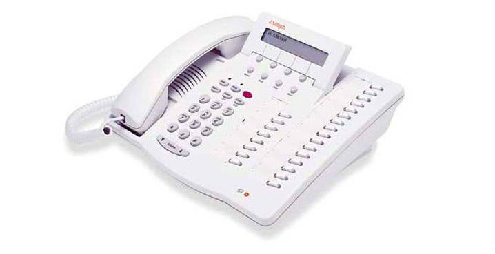 Fully Refurbished Avaya Definity 6424D+M Speaker Display Phone (White)