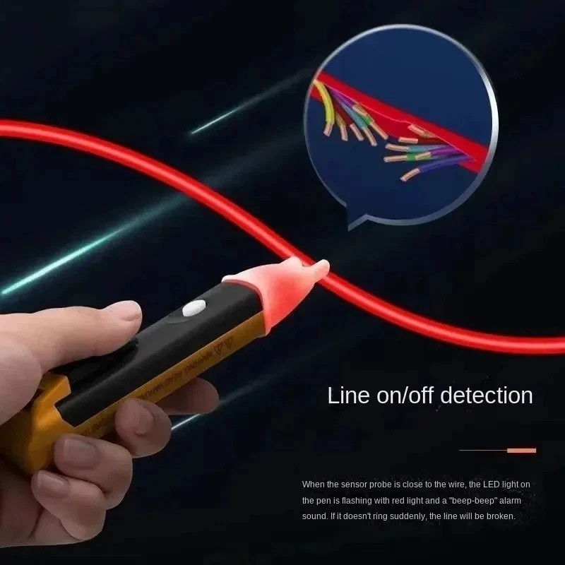 Digital Non-Contact Voltage Tester 90-1000V AC Test Pen Volt Detector