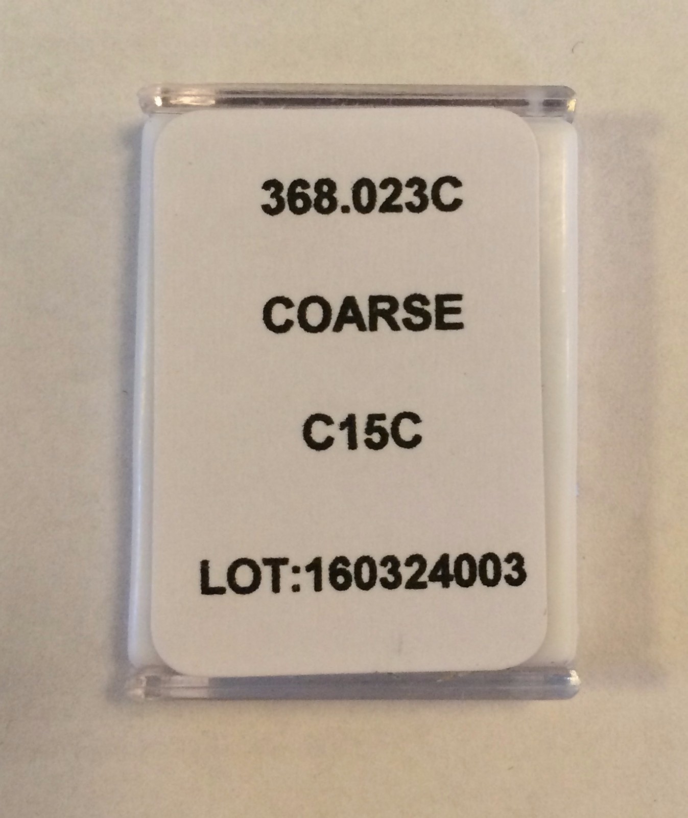 Crosstech High Speed Diamond Dental Bur Football C15C 368-023 Coarse 5pk
