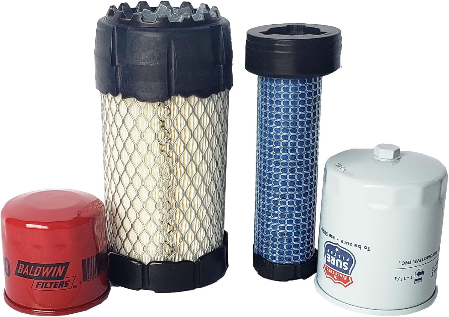 CFKIT Filter Filter Kit Compatible with Bobcat MT55 MT85 MT100 Mini Track