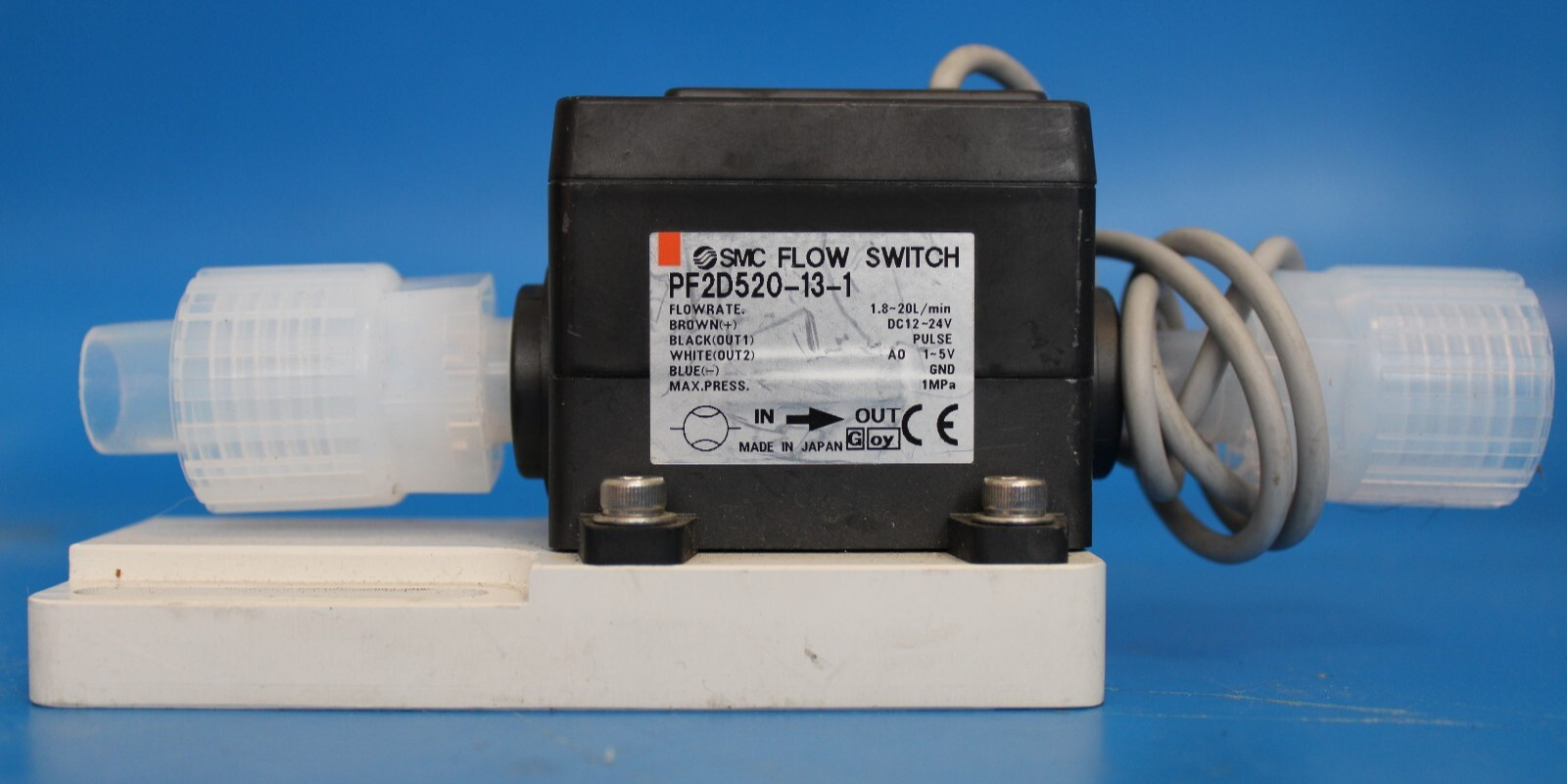 SMC Flow Switch PF2D520-13-1 flow rate 1.8~20L/min Semiconductor store spares