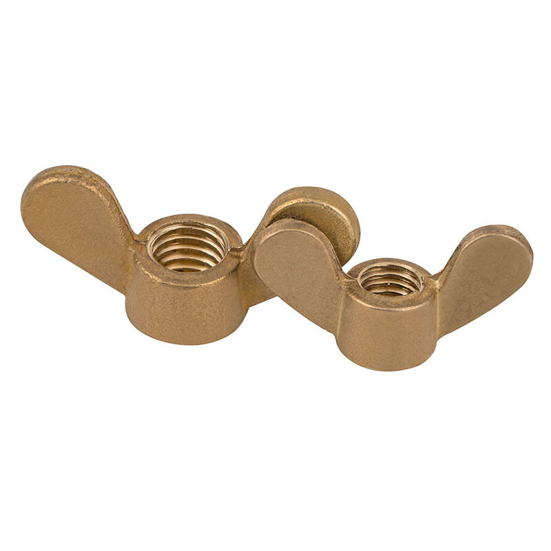 3MM 4MM 5MM 6MM 8MM 10MM 12MM Solid Brass Wing Nut Wingnut Butterfly Thumb Nuts