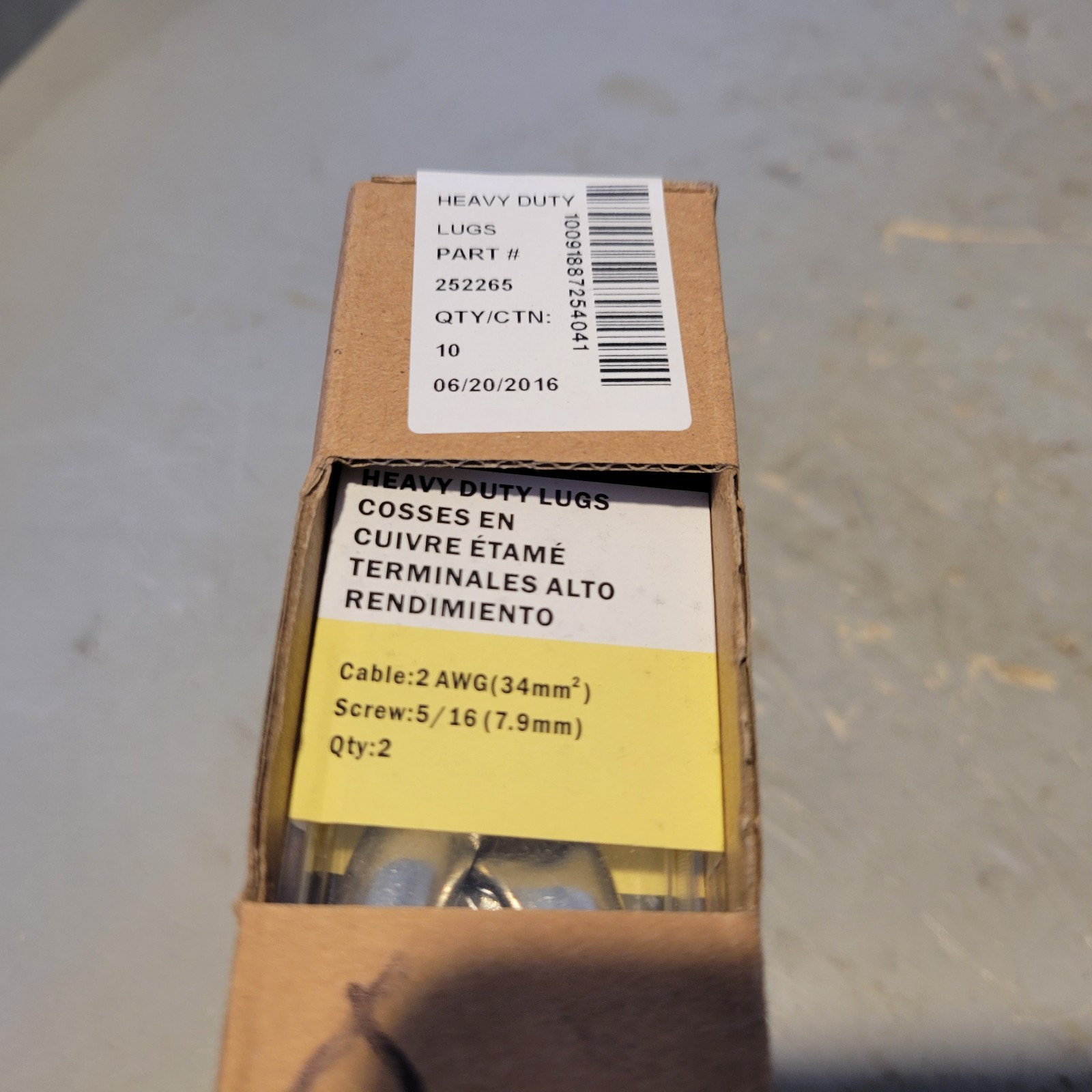 Variety Value Pack (7 BOXES) Ancor Heavy Duty Lugs, 120 LUGS