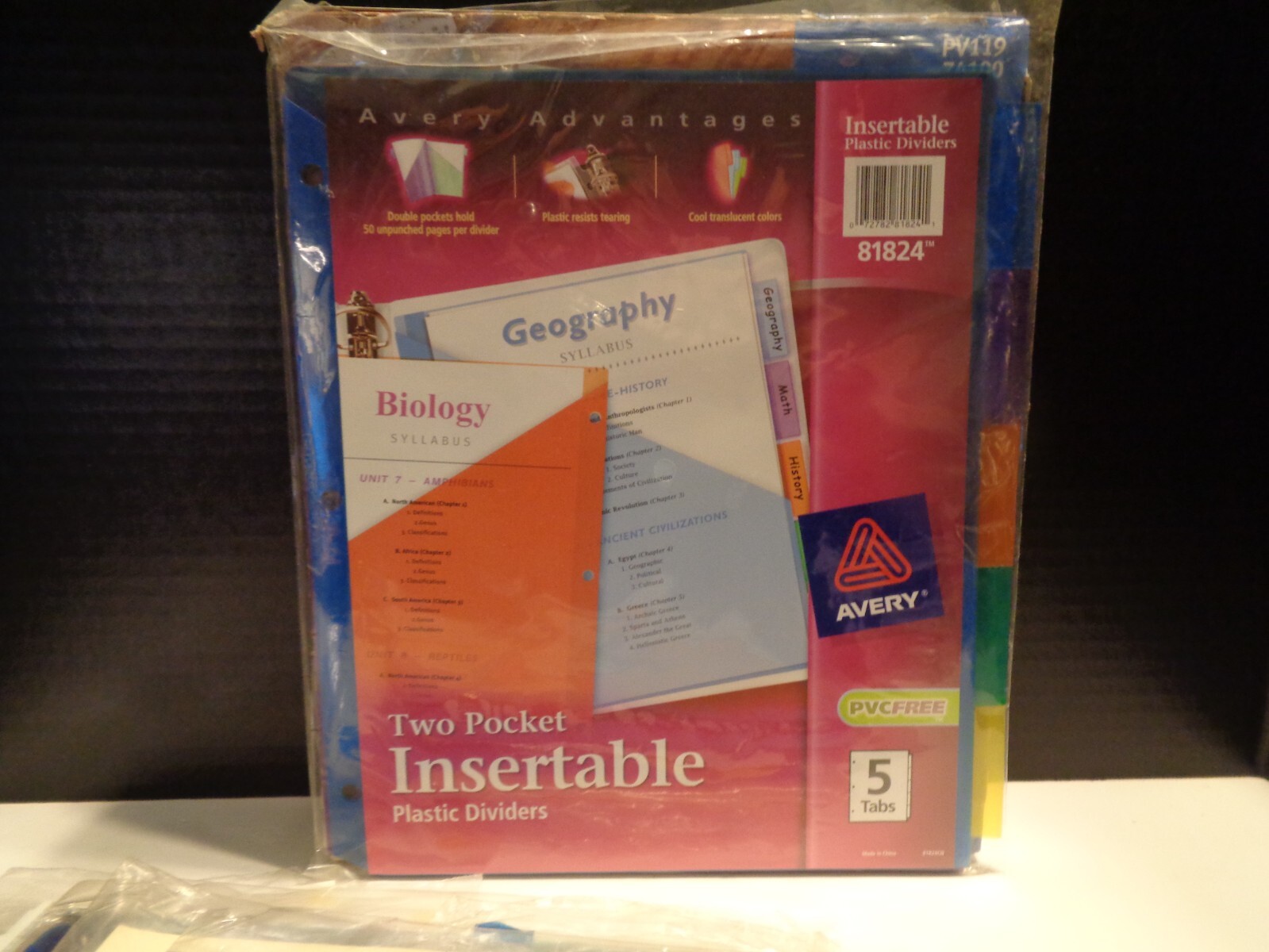 Lot of Avery Sheet and Tab Dividers 10 Pacs – Details in Description