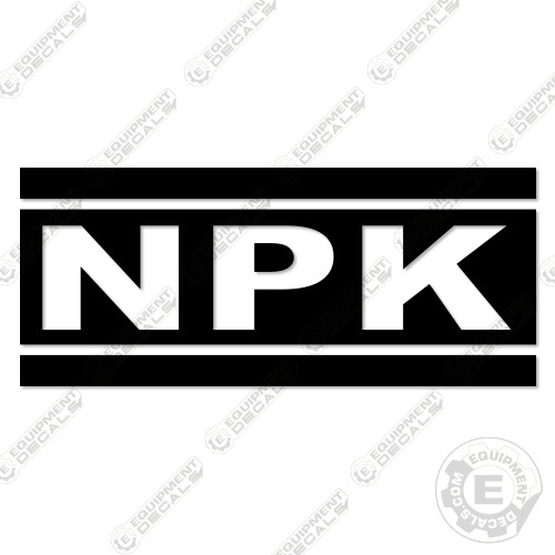 Fits NPK Logo Decal Kit Hammer 12″ – 7 YEAR OUTDOOR 3M VINYL!