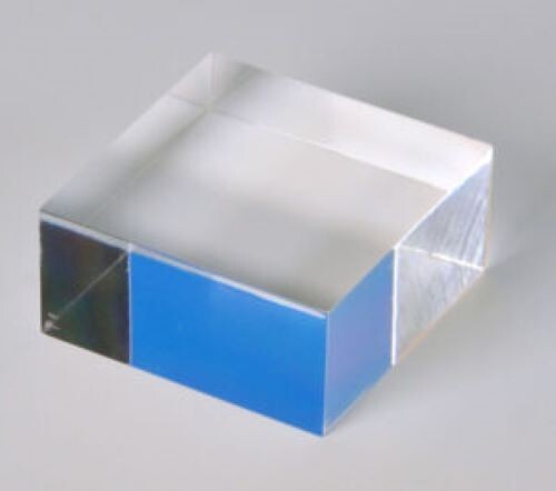 Clear Acrylic Solid Polished Display Block 1″ H x 5″ W x 7″ L