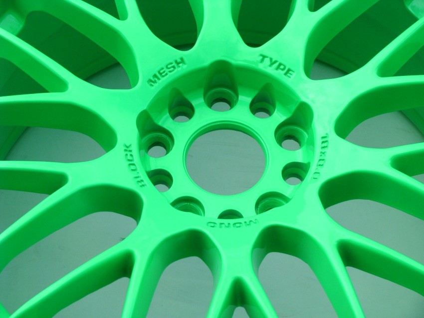 Neon Green Powder Coating Paint – 1 LB NEW