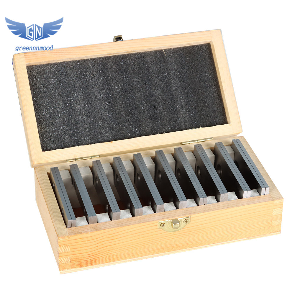 10 Pair 1/8 × 3″ Precision Parallel Set Hardened Steel In Case Steel