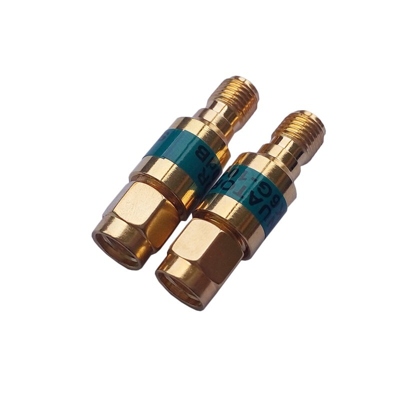 2pcs 2W Fixed SMA Attenuator attenuation 15db DC-6GHz Microwave