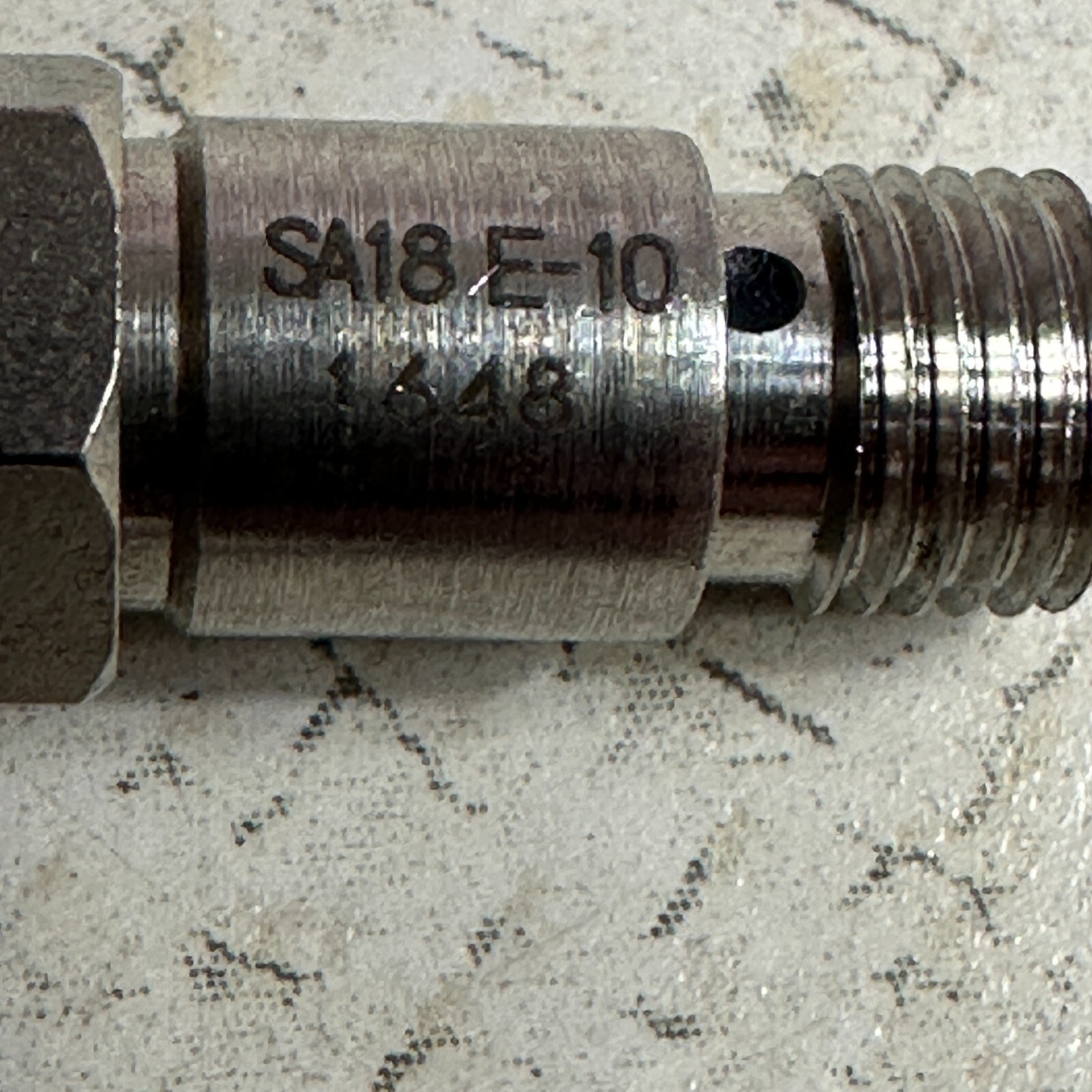 Fairview Microwave SA18E-10 10 dB Fixed Attenuator SMA Male to SMA Female