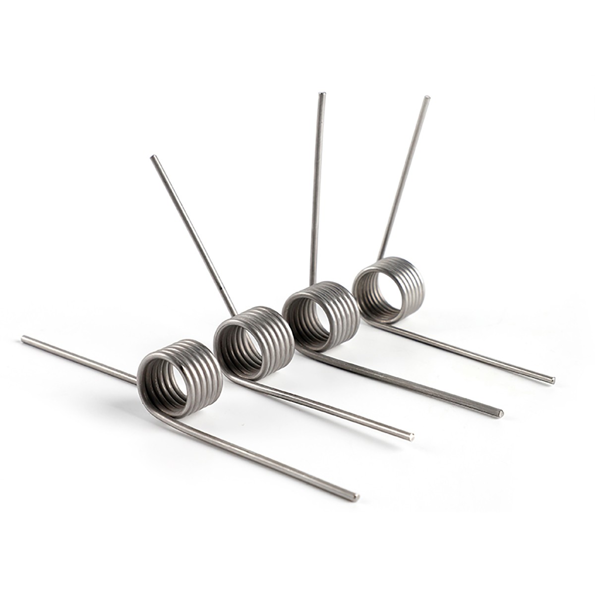 Torsion Spring 1.8 Wire Diameter ,12-20mm OD ,1-5 Coils ,45°-270° Angle Degree