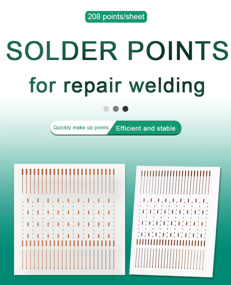 BEST Soldering Lugs Solder PCB Rework Trace Point Repair IC Pad Ripped BGA Tabs