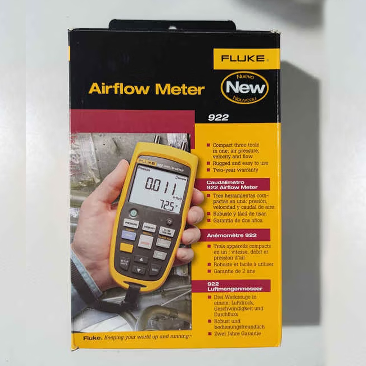 Fluke 922 Airflow Meter