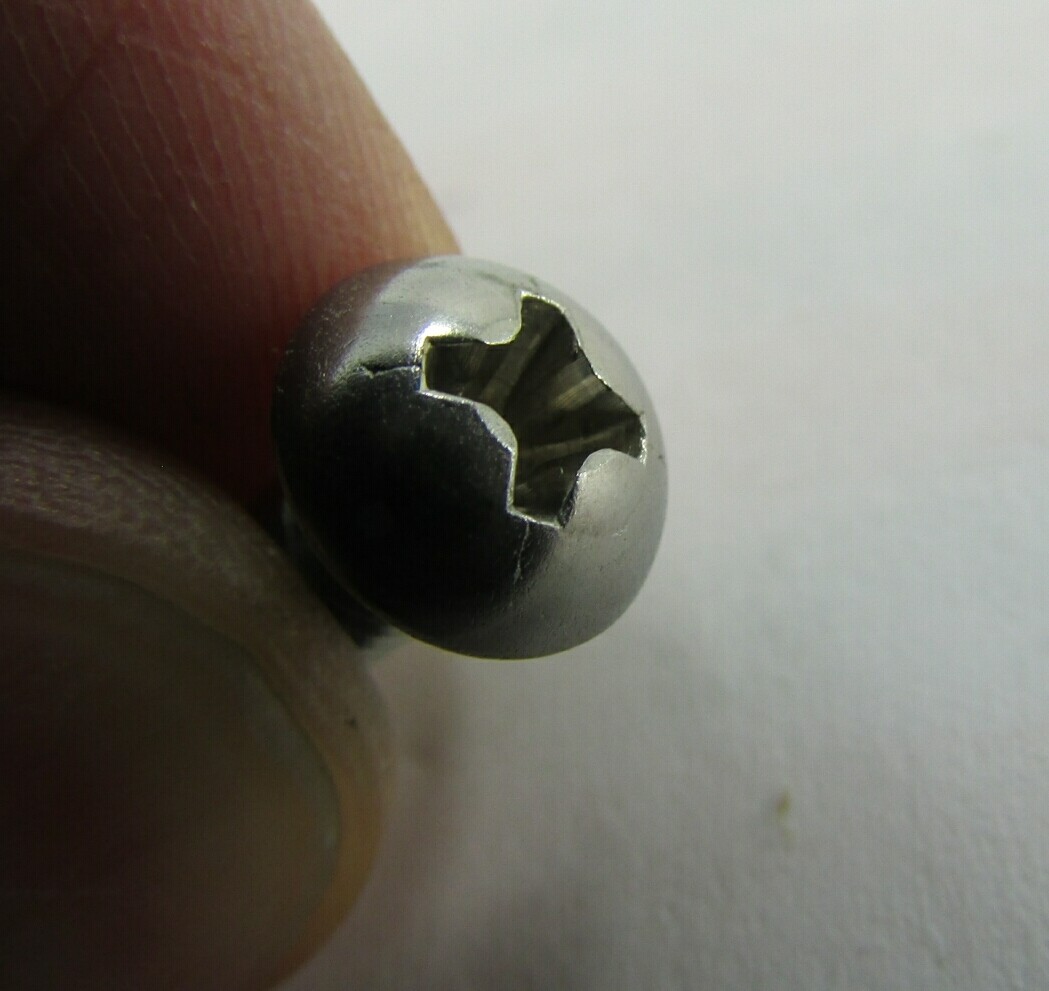 Lot 100 Stainless Round Head Machine Screw #10-32 x 1/2″ Phillips Drive Military