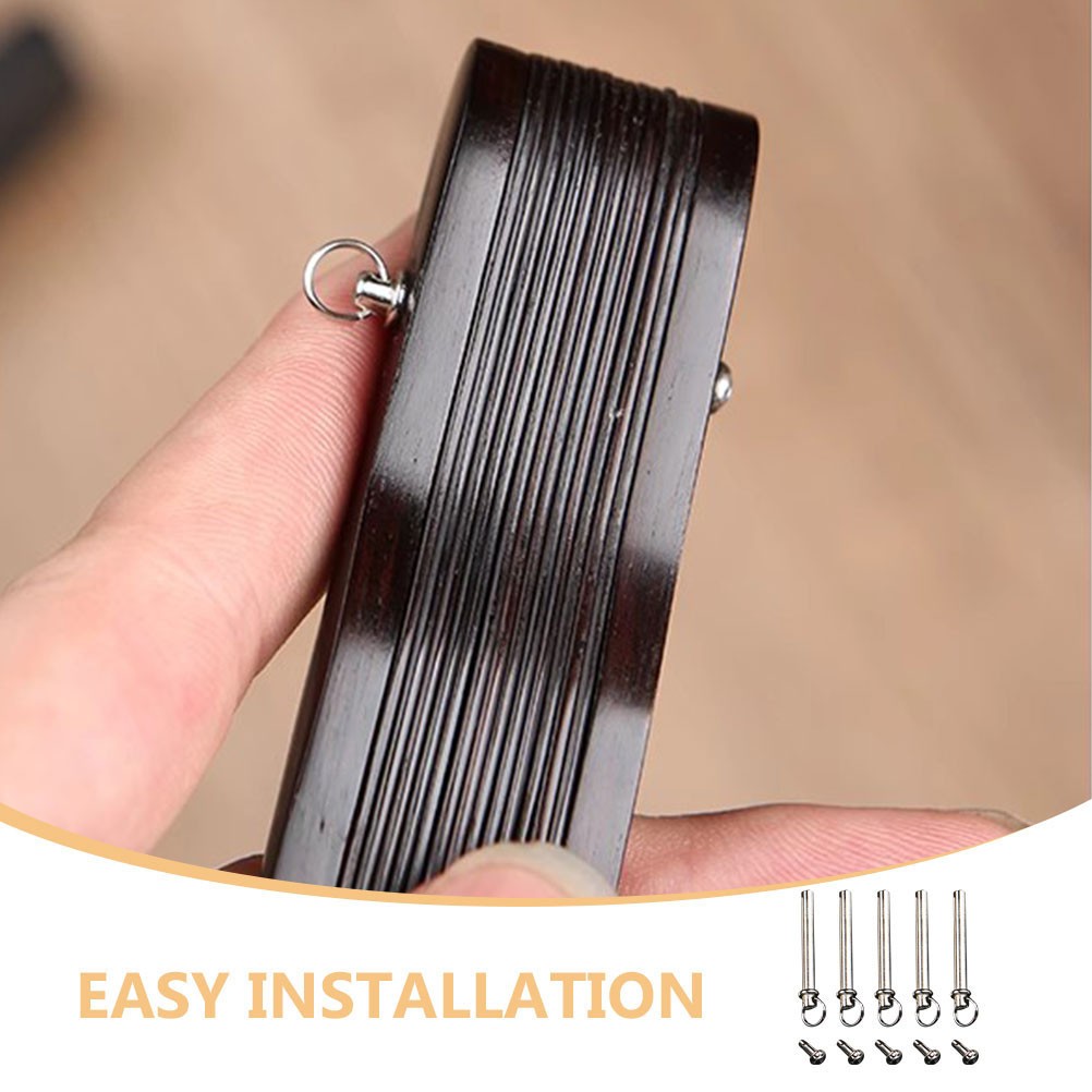 5 Sets Shaft Replacement Hand Fan Fasteners Folding Rivet Rivets