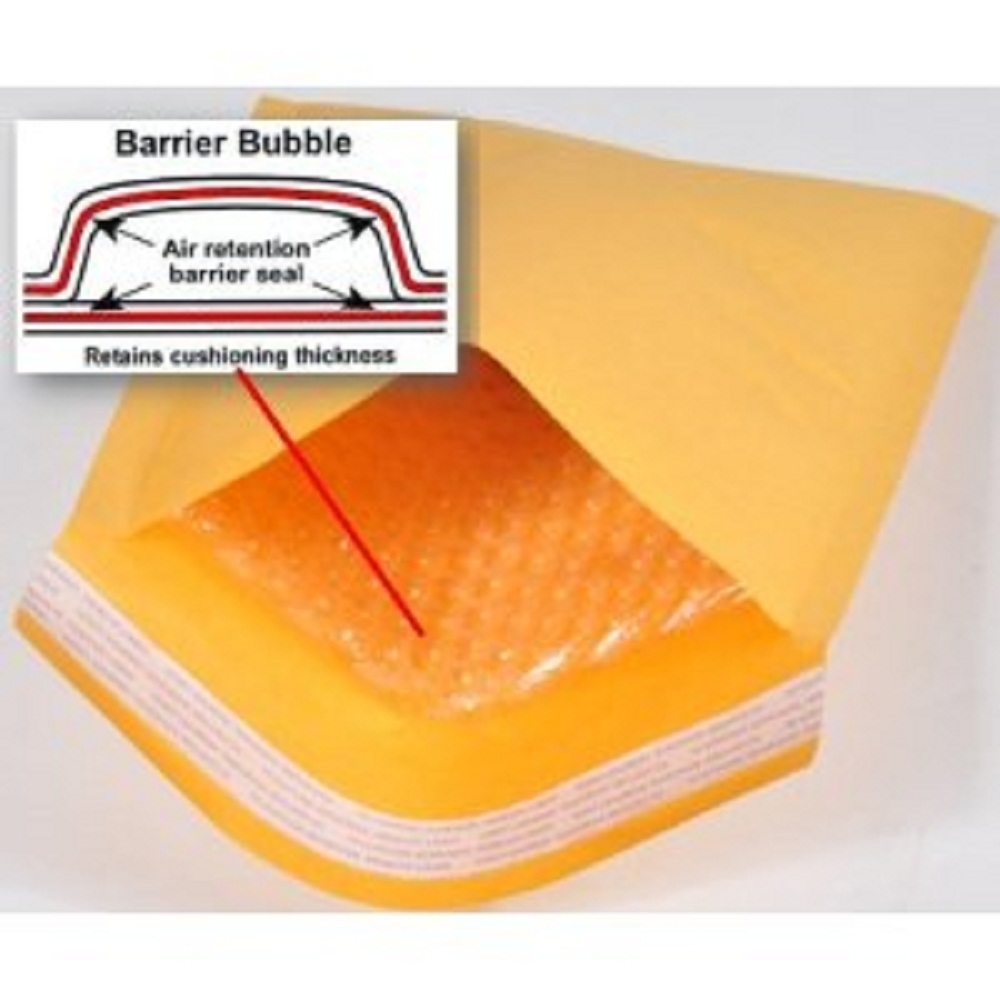 SuperPackage® 100 #3 8.5 X 13.5 Kraft Bubble Mailers Padded Envelopes 100KB#3