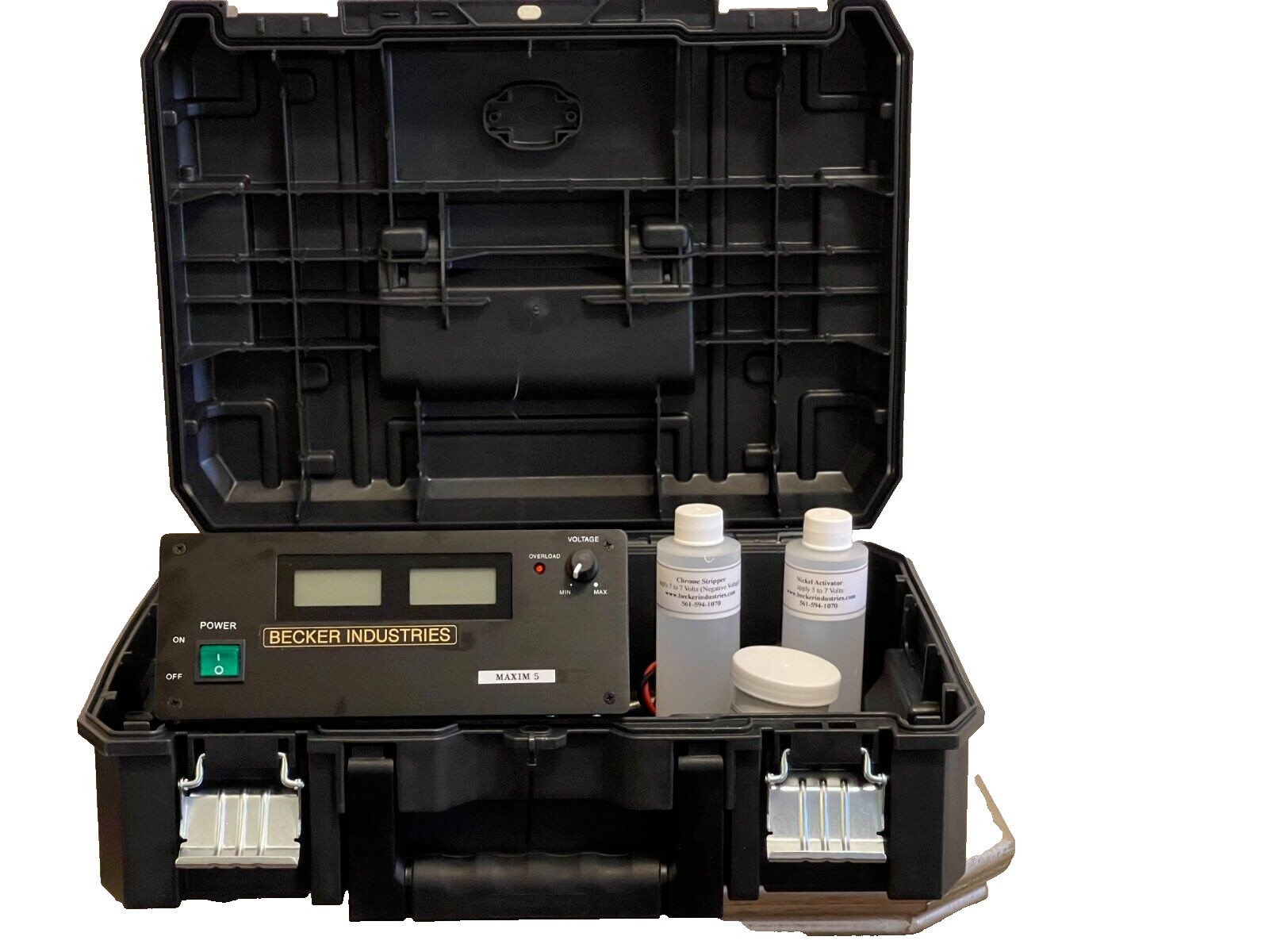 24kt Gold/Chrome/Silver/Rhodium/Copper/Nickel Electroplating Machine Kit, NEW