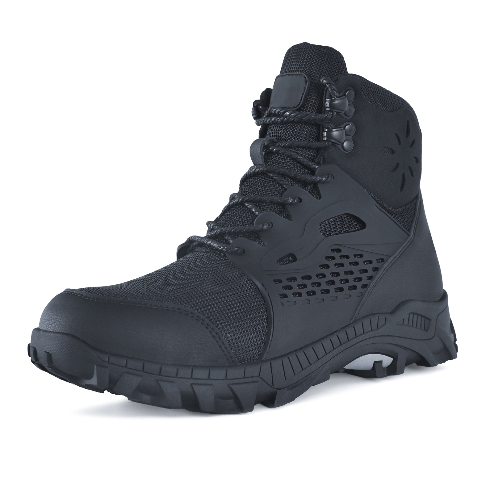 Mens Sneakers Work Safety Shoes Mesh Steel Toe Cap Waterproof Boots Size US