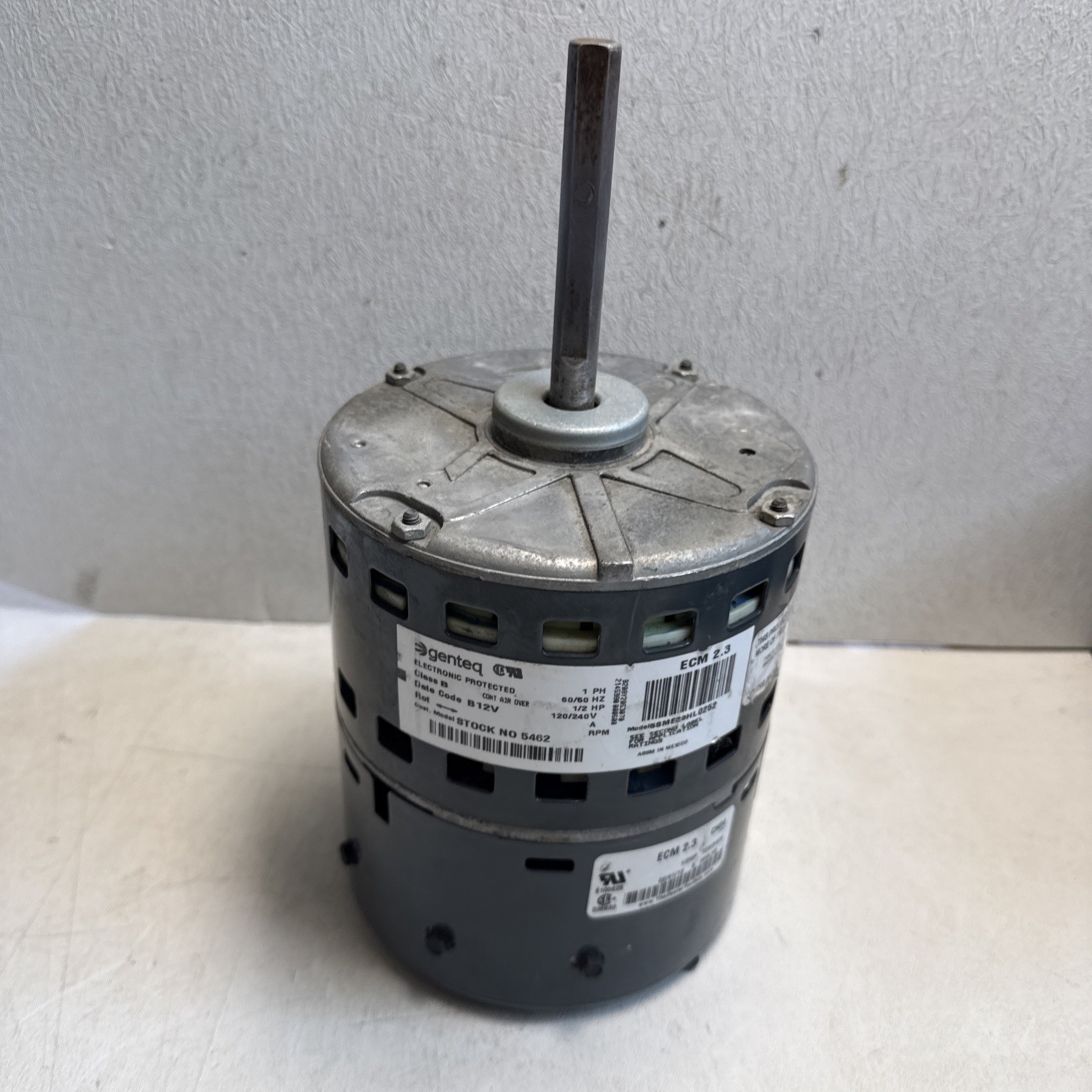 Genteq ECM 5SME39HL0252 Motor and Control Module 1/2 HP Rotation CW D341314P74