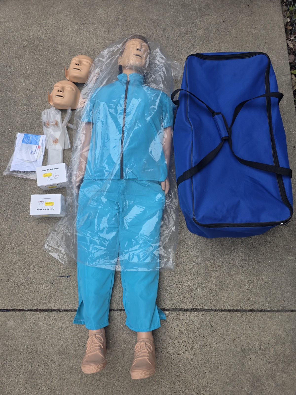 Full Body CPR Simulator CPR Training Manikin/Mannequin Medical Training Model