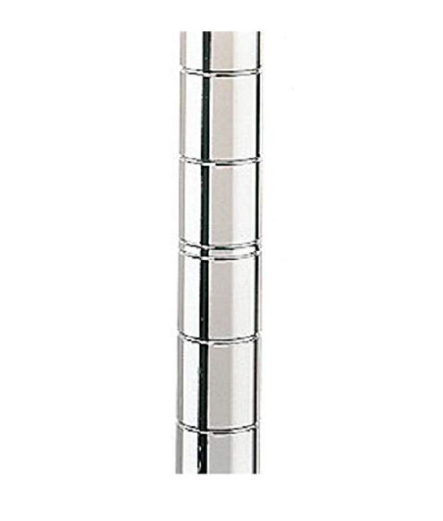 Commercial Chrome Wire Shelving Posts – Set of 4 Poles – NSF