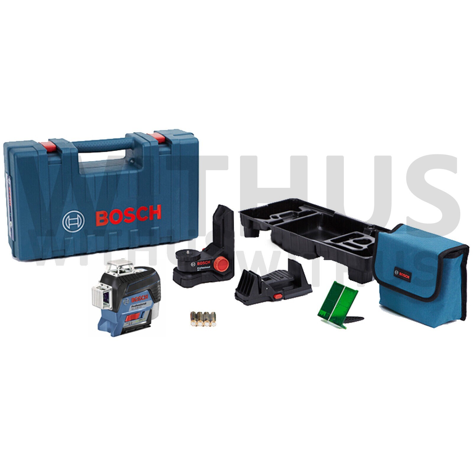 Bosch GLL 3-80CG + BM1 Set Multi Line Laser level Professional Green Line Laser