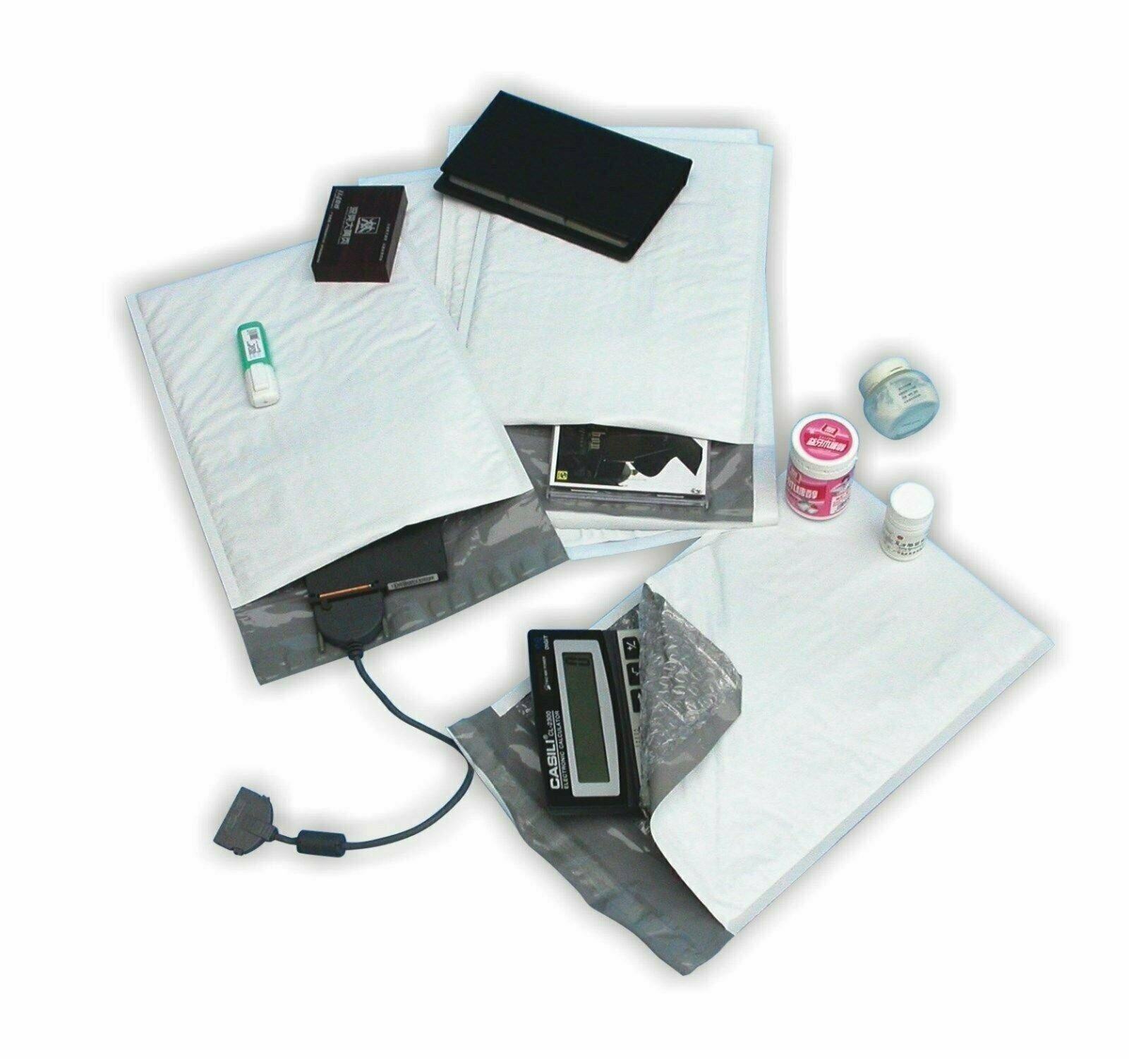 10 #00 5×10 Poly Bubble Padded Envelopes Mailers Shipping Case 5″x10″