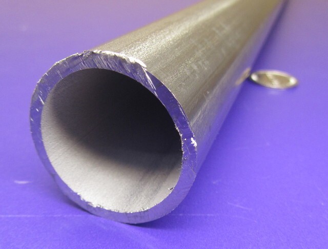 304 Stainless Steel Tube 1.50 OD x 1.260″ ID x .120″ Wall x 5 Foot Length
