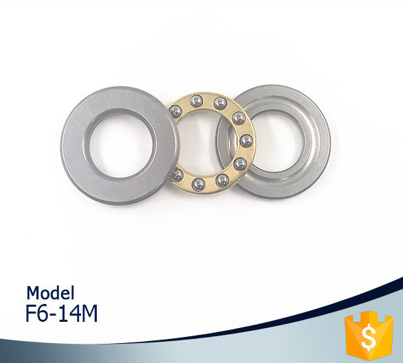 F6-14M Bearing 6x14x5mm ABEC-1 (5Pcs) Miniature Axial Thrust Bearings F6-14 M