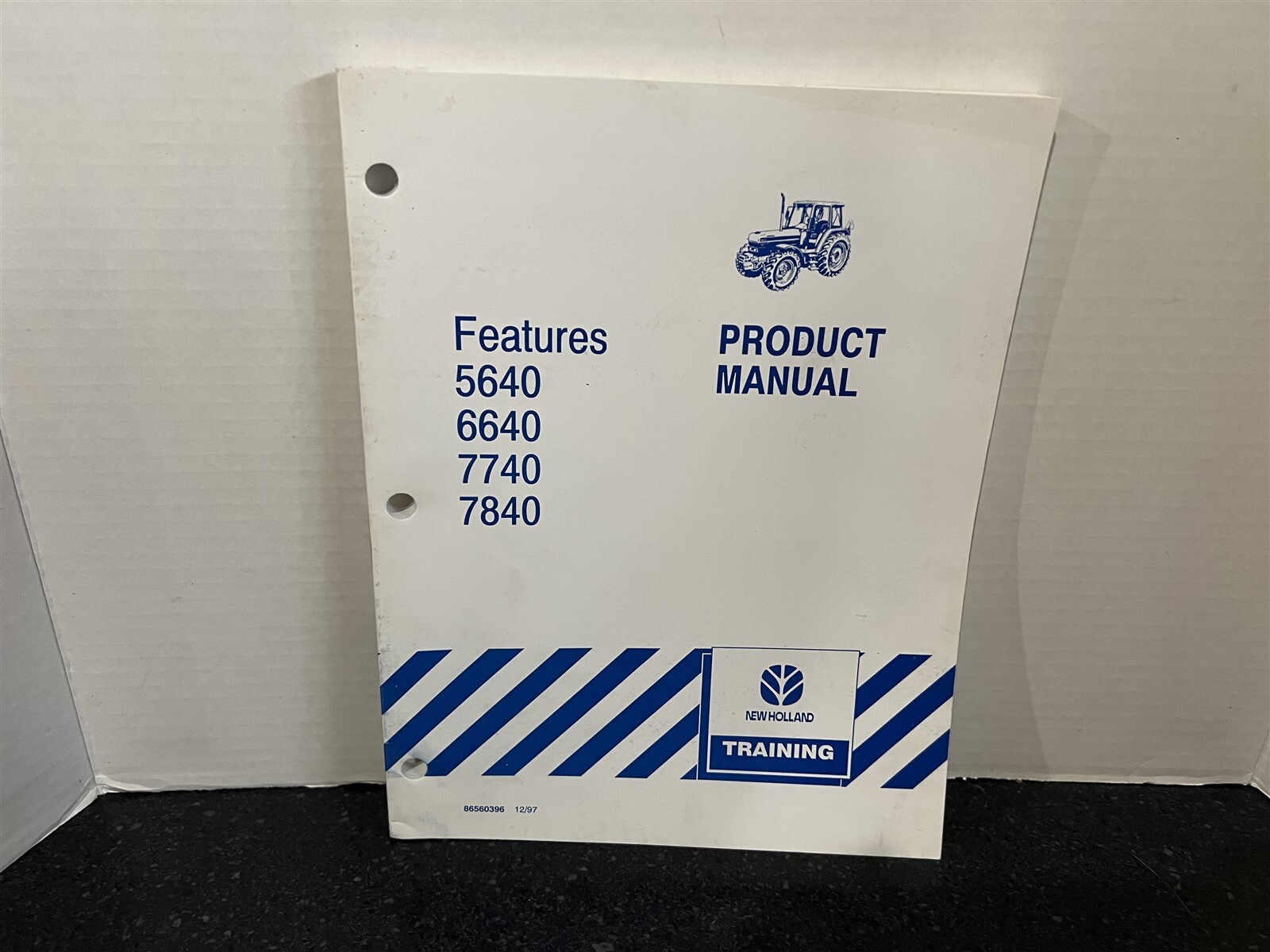 NEW HOLLAND PRODUCT MANUAL 5640 6640 7740 7840 86560396 12/97