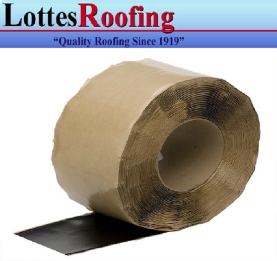 1 roll 6″ x 20′ EPDM Black Roofing UNCURED FLASHING tape for repairs, RV, home