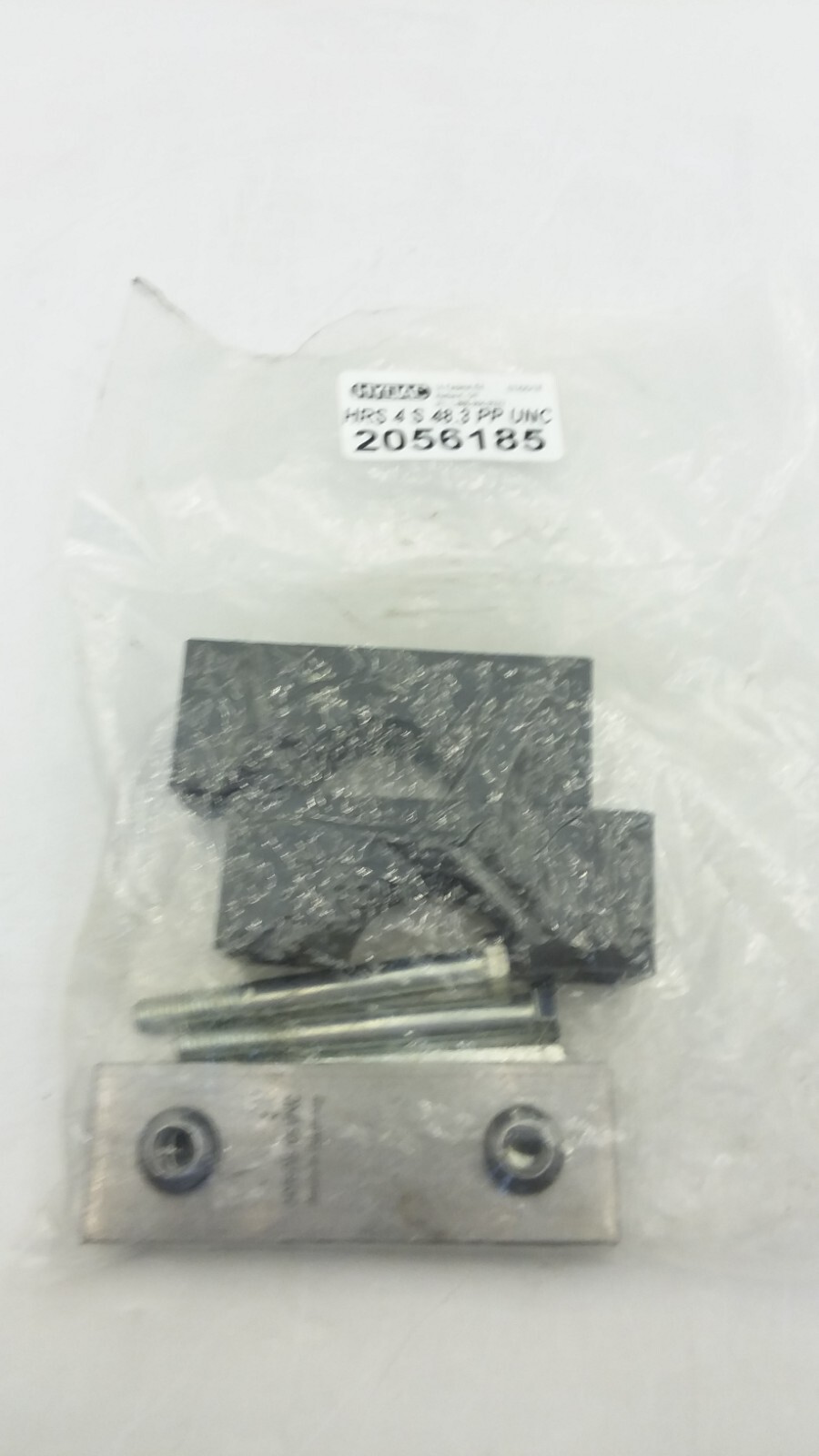 HYDAC HY-ROS-4SUNC PIPE CLAMP WELD PLATE TWIN 5-1/2IN LONG 1.792IN WIDE NIB