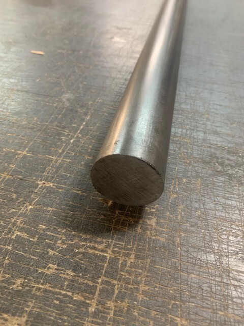 5/8″ Diameter x 48″ Long 1018 Cold Rolled Steel Round Bar, Rod