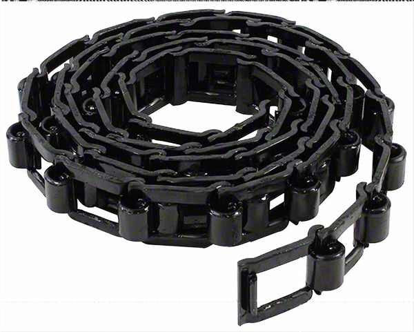10Ft Roll #33 Flat Detachable Link Steel Chain for Drills Planters Corn Pickers