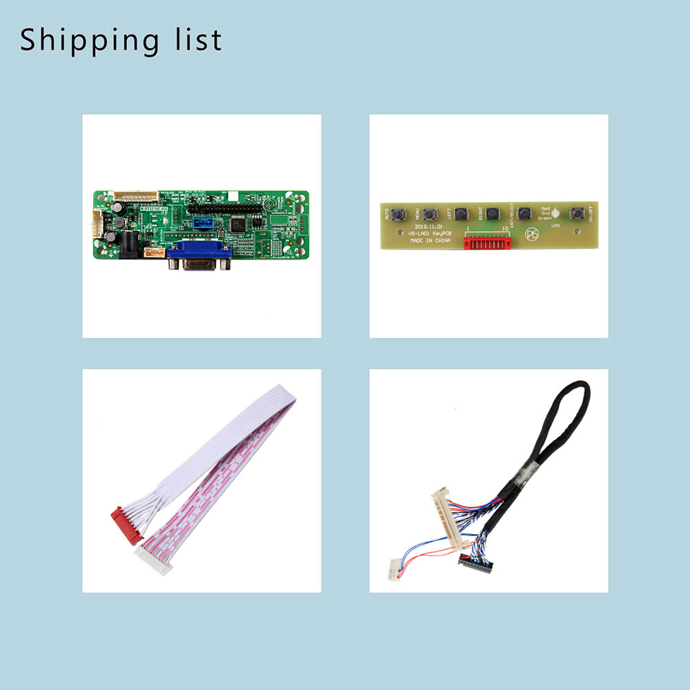 VGA LCD Controller Board Work For 12.1″ LQ121S1LG75 800×600 LCD Screen