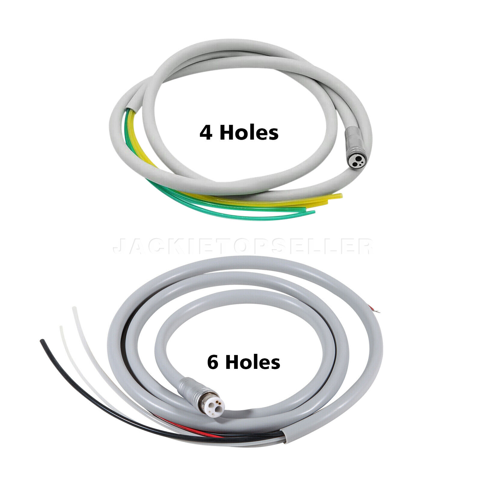 Dental Cable Tube Tubing for Handpiece Fiber Optic 6 Hole / 4 Hole Borden 2 Hole
