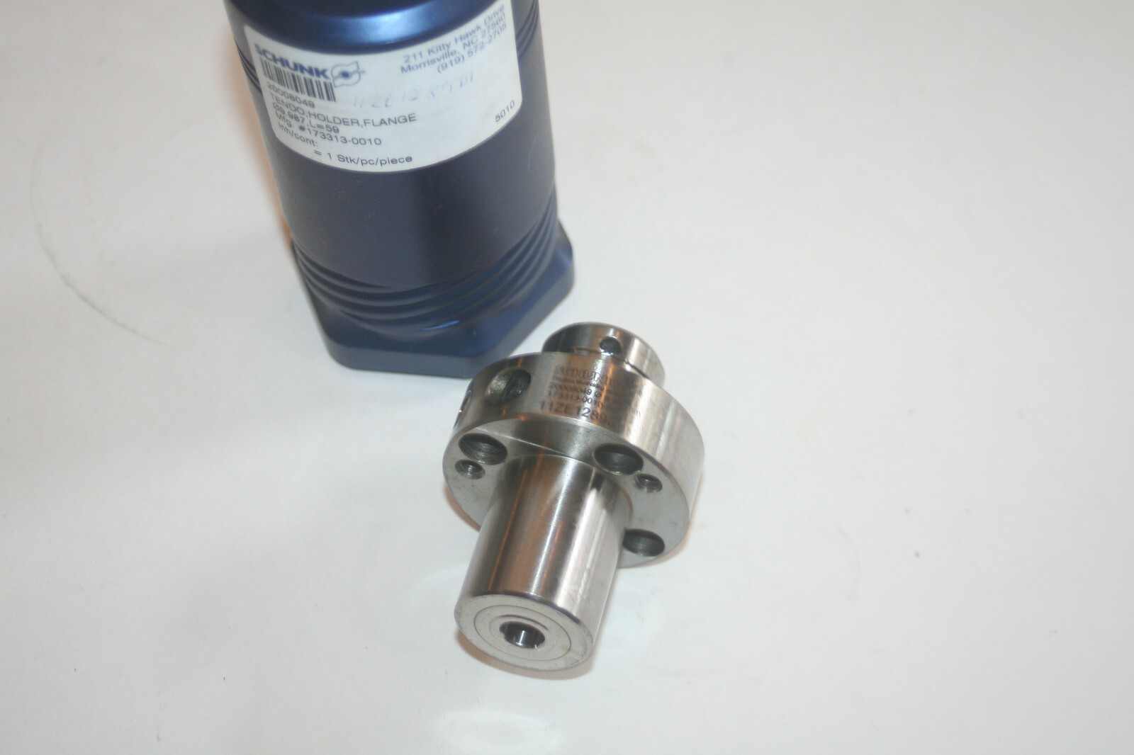 Schunk 20008049 Tendo Holder Flange 11ZE1289D1 173313-0010-5010 9.987MM * NEW *