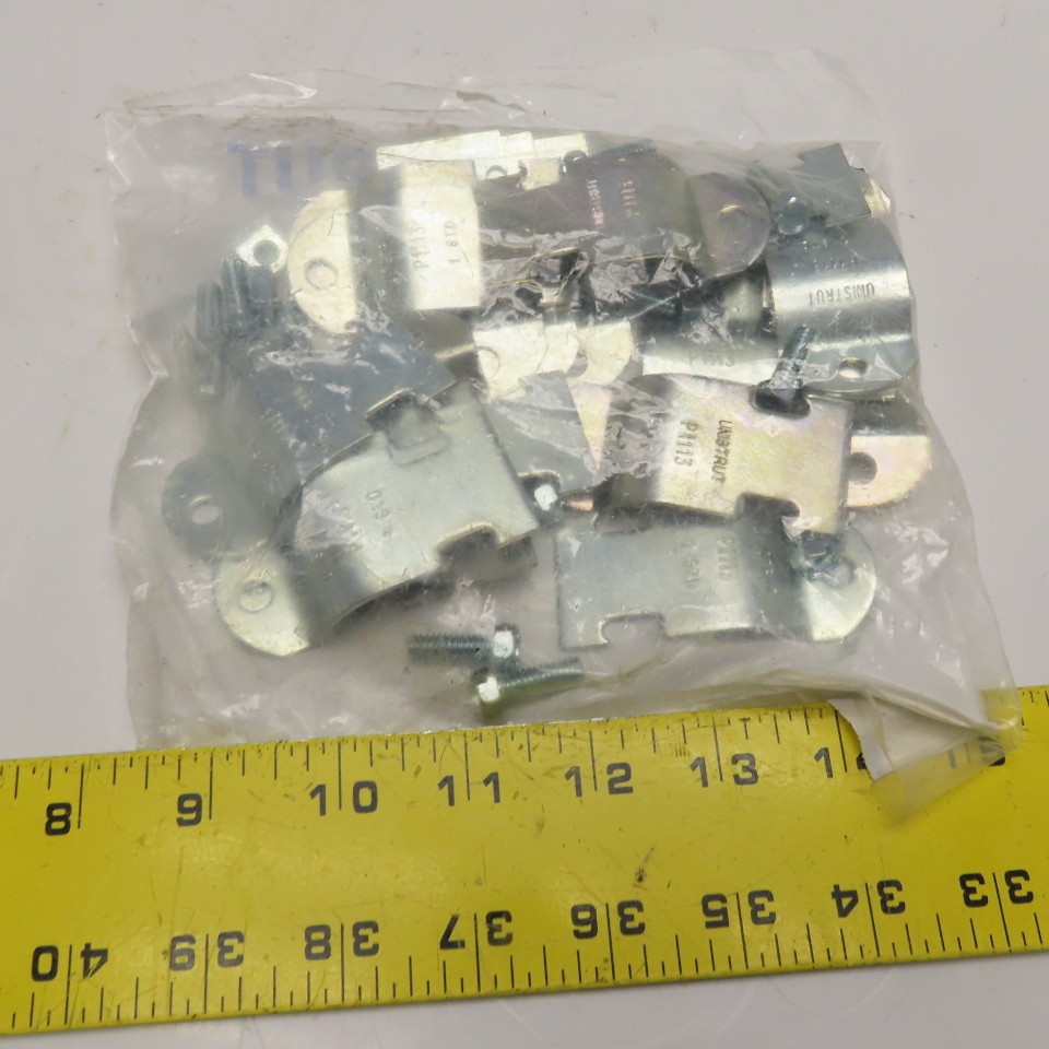 Unistrut P1113 EG 1″ Rigid Steel Conduit Pipe Clamps Lot of 10