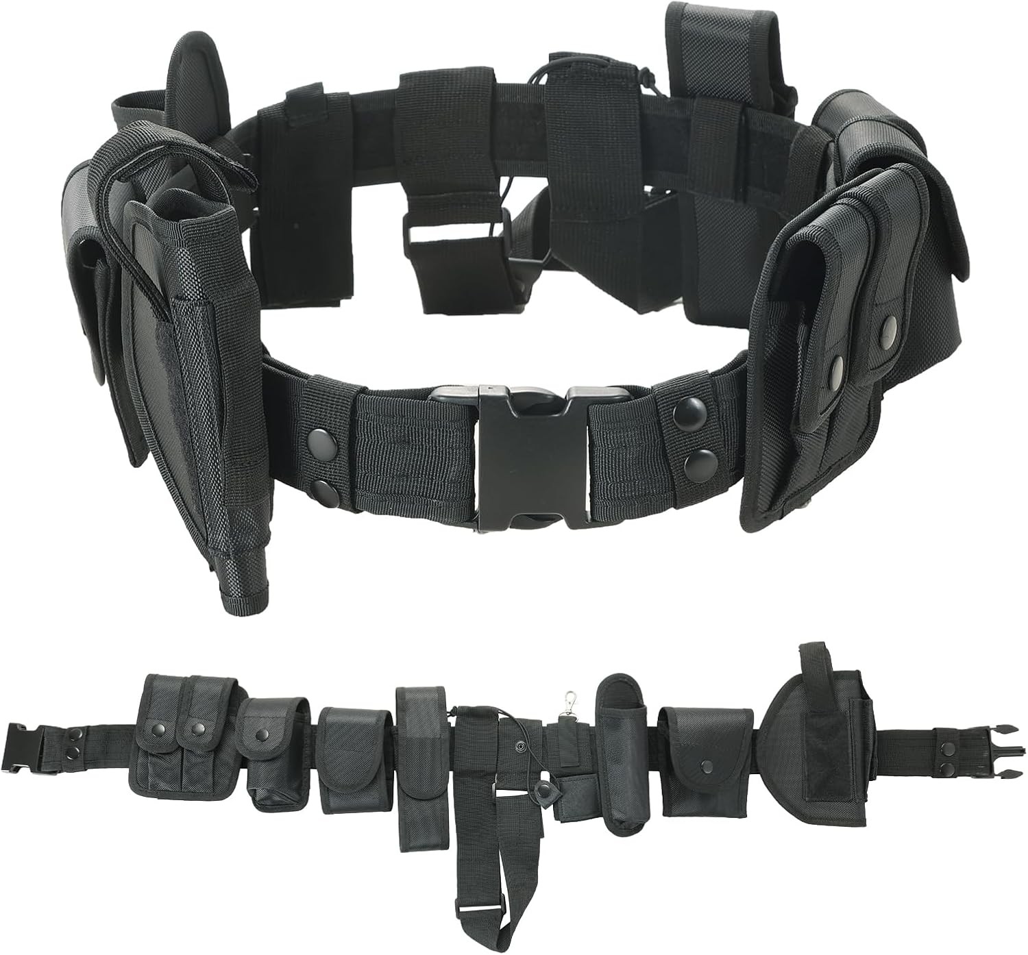 Tactical Police Security Guard Duty Belt Law Enforcement Modular Nylon Belt