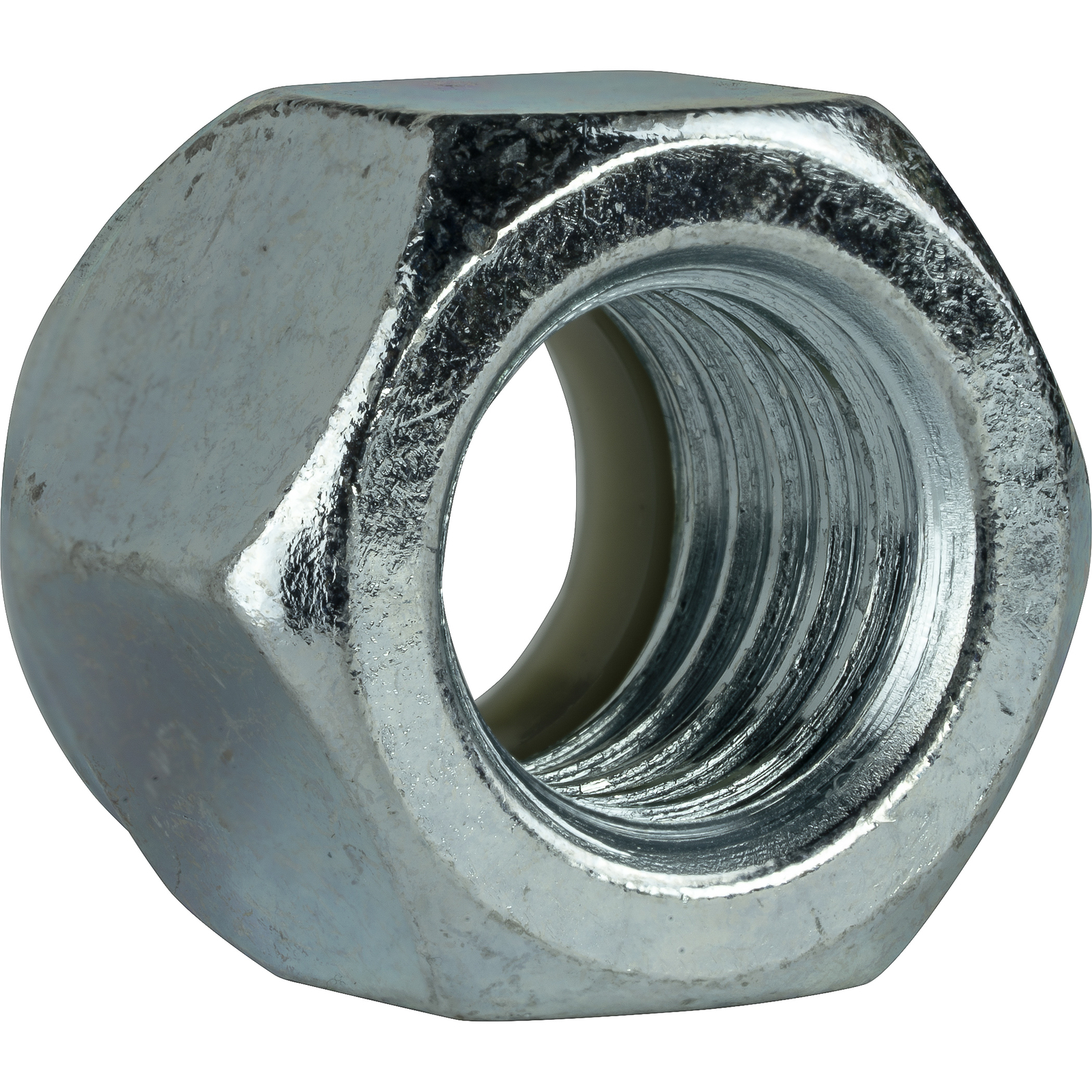 #4-40 Nylon Insert Hex Lock Nuts Grade 2 Zinc Plated Steel Qty 2500