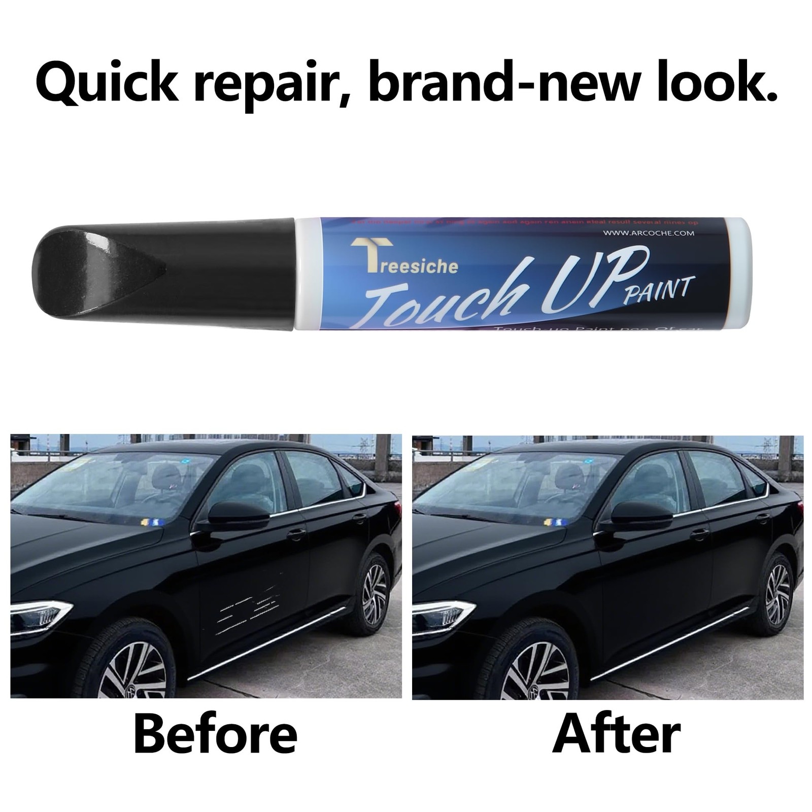 212 Obsidian Car Touch Up Paint Scratch Repair Remover Pen Fits Lexus