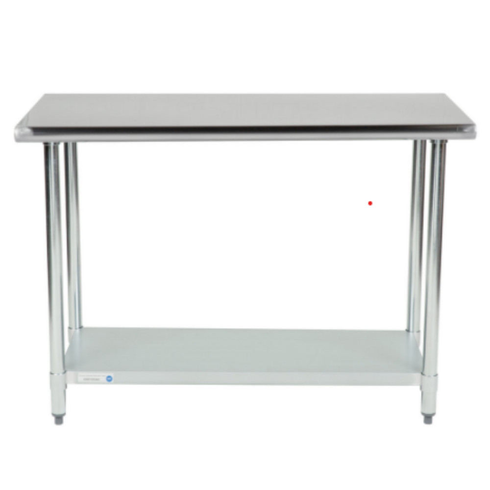 30″ x 60″ Adjustable Table Work Prep Undershelf Restaurant Stainless Steel