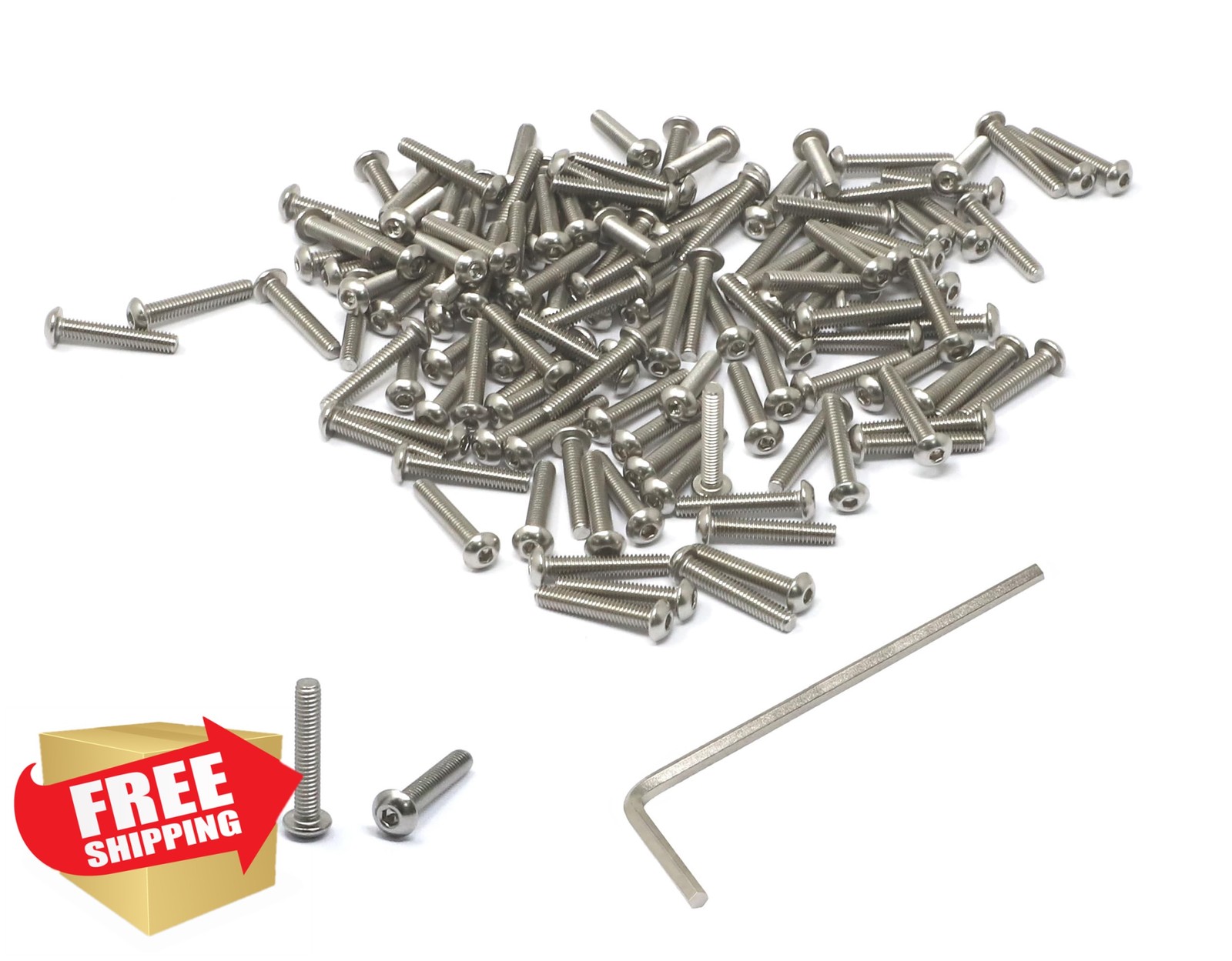 iexcell M2.5x14mm Bolts