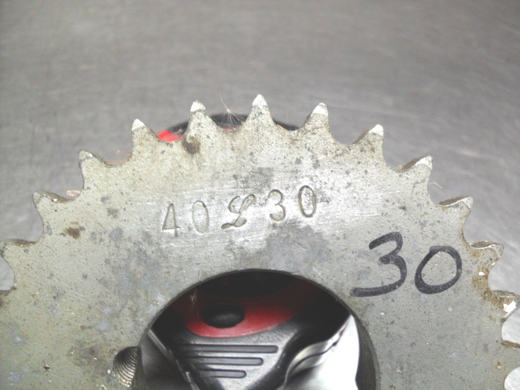 Sprocket 40-30 Teeth, takes1610 new ruff shelf life