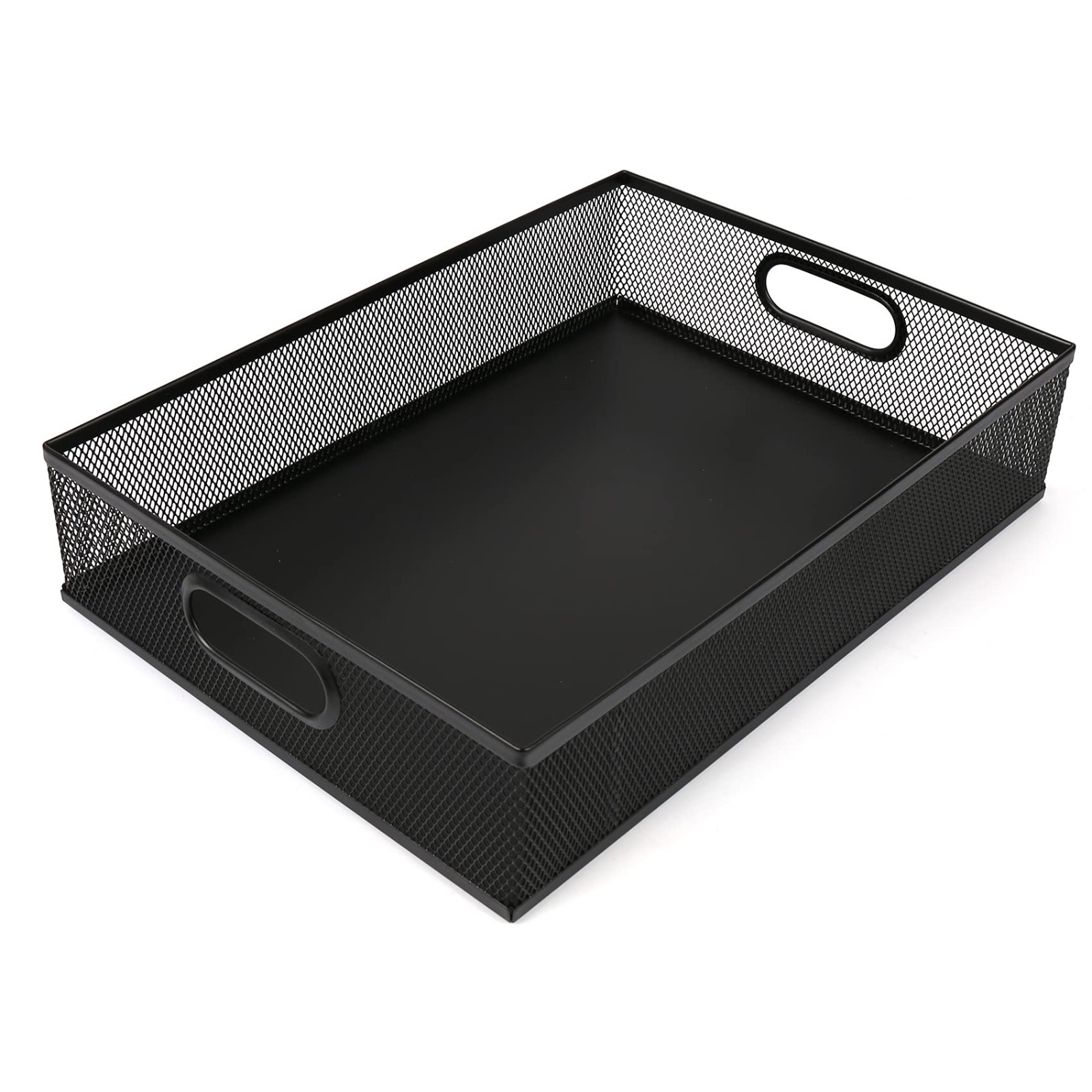 A4 Large Metal Mesh Desk Rrganizer 13 x 9 inches Tray