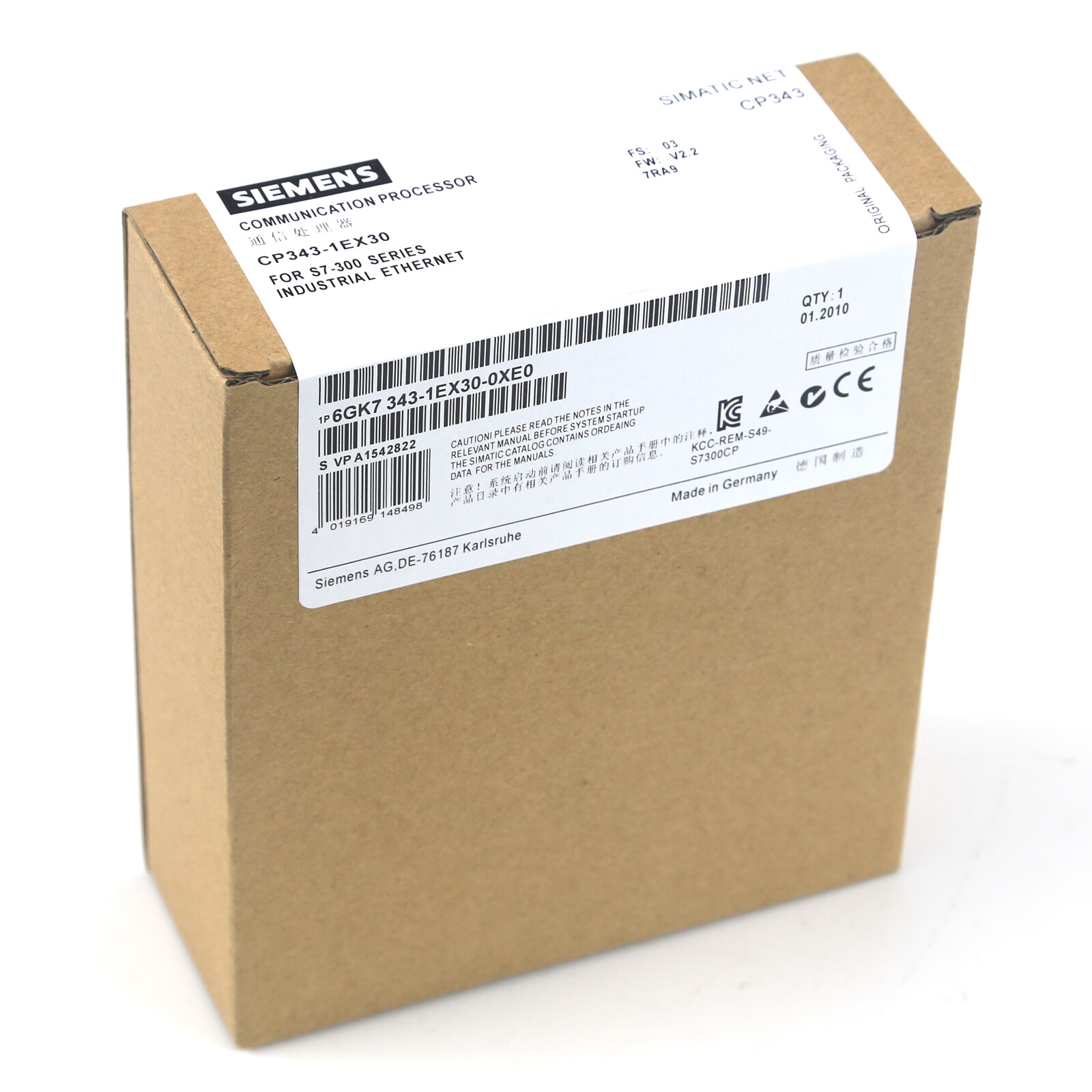 1PC Siemens 6GK7343-1EX30-0XE0 6GK7 343-1EX30-0XE0 Module PLC New In Box